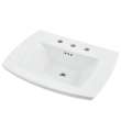 Edgemere 8-Inch Widespread Pedestal Sink Top, 0445008.020
