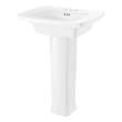 Edgemere Center Hole Only Pedestal Sink Top and Leg Combination, 0445100.020