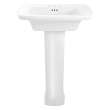 Edgemere 4-Inch Centerset Pedestal Sink Top and Leg Combination, 0445400.020