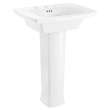 Edgemere 8-Inch Widespread Pedestal Sink Top and Leg Combination, 0445800.020