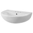 22-Inch Evolution 4-Inch Centerset Pedestal Sink Top, 0467004.020