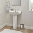 22-Inch Evolution 8-Inch Widespread Pedestal Sink Top, 0467008.020