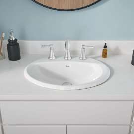 Aqualyn(R) Drop-In Sink With 8-Inch Widespread, 0475020.020