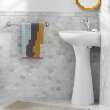 Cornice Center Hole Only Pedestal Sink Top and Leg Combination, 0611100.020