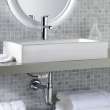 Studio(R) 22 x 18-1/2-Inch Above Counter Sink With Center Hole Only, 0621001.020