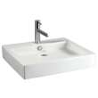 Studio(R) 22 x 18-1/2-Inch Above Counter Sink With Center Hole Only, 0621001.020
