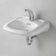 Murro(R) Wall-Hung EverClean(R) Sink With Center Hole Only, 0955001EC.020