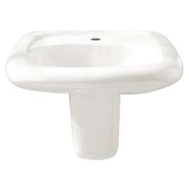 Murro(R) Wall-Hung EverClean(R) Sink Less Overflow With Center Hole Only, 0955901EC.020