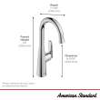 Aspirations Pull-Down Bar Faucet, 104827GN00