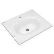 Studio(R) S 24-Inch Vitreous China Vanity Sink Top Center Hole Only, 1297001.020