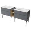 Studio(R) S 33-Inch Vitreous China Vanity Sink Top Center Hole Only, 1298001.020