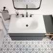 Studio(R) S 33-Inch Vitreous China Vanity Sink Top 8-Inch Centers, 1298008.020