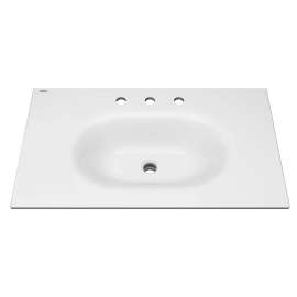 Studio(R) S 33-Inch Vitreous China Vanity Sink Top 8-Inch Centers, 1298008.020