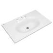 Studio(R) S 33-Inch Vitreous China Vanity Sink Top 8-Inch Centers, 1298008.020