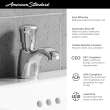Metering Pillar Tap Faucet With Extended Spout 1.0 gpm/3.8 Lpf, 1340109.002