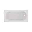 Princeton(R) PRO Steel 60 x 32-inch Integral Apron Bathtub with Right-Hand Outlet, 1399202.020