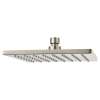 Square 8-Inch 1.8 gpm/6.8 L/min Water-Saving Rain Showerhead, 1660788.295