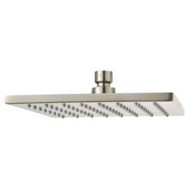 Square 8-Inch 1.8 gpm/6.8 L/min Water-Saving Rain Showerhead, 1660788.295