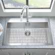 Edgewater(R) 25 x 22-Inch Stainless Steel 1-Hole Undermount Single-Bowl Kitchen Sink, 18SB.9252211.075