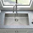 Edgewater(R) 25 x 22-Inch Stainless Steel 1-Hole Undermount Single-Bowl Kitchen Sink, 18SB.9252211.075