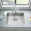 Edgewater(R) 25 x 22-Inch Stainless Steel 1-Hole Undermount Single-Bowl Kitchen Sink, 18SB.9252211.075