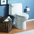 Champion(R) 4 One-Piece 1.6 gpf/6.0 Lpf Standard Height Elongated Toilet With Seat, 2004314.020