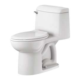 Champion(R) 4 One-Piece 1.6 gpf/6.0 Lpf Standard Height Elongated Toilet With Seat, 2004314.020