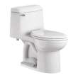 Champion(R) 4 One-Piece 1.6 gpf/6.0 Lpf Standard Height Elongated Toilet With Seat, 2004314.020