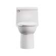 Champion(R) 4 One-Piece 1.6 gpf/6.0 Lpf Chair Height Elongated Toilet With Seat, 2034314.020