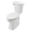 Edgemere(R) Two-Piece 1.28 gpf/4.8 Lpf Chair-Height Elongated Toilet Less Seat, 204AA104.020