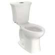 Edgemere(R) Two-Piece Dual Flush 1.6 gpf/6.0 Lpf and 1.1 gpf/4.2 Lpf Chair-Height Elongated Toilet Less Seat, 204AA200.020
