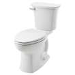 Edgemere(R) Two-Piece 1.28 gpf/4.8 Lpf Chair Height Elongated 10-Inch Rough Toilet Less Seat, 204AB104.020