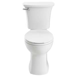 Edgemere(R) Two-Piece 1.28 gpf/4.8 Lpf Chair-Height Round-Front 10 in. Rough Toilet Less Seat, 204BB104.020