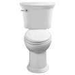 Heritage VorMax(R) Two-Piece 1.28 gpf/4.8 Lpf Chair Height Elongated Toilet Less Seat, 205AA104.020