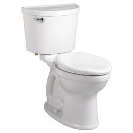 Champion(R) PRO Two-Piece 1.6 gpf/6.0 Lpf Chair Height Elongated Toilet Less Seat, 211AA004.020