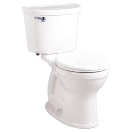 Champion(R) PRO Two-Piece 1.6 gpf/6.0 Lpf Chair Height Round Front Toilet Less Seat, 211BA004.020