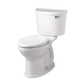 Champion(R) PRO Two-Piece 1.28 gpf/4.8 Lpf Standard Height Right-Hand Trip Lever Elongated Toilet Less Seat, 211CA105.020