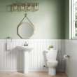 Cadet(R) PRO Two-Piece 1.28 gpf/4.8 Lpf Chair Height Elongated Toilet Less Seat, 215AA104.020