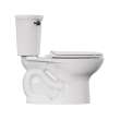 Cadet(R) PRO Two-Piece 1.28 gpf/4.8 Lpf Chair Height Elongated Toilet Less Seat, 215AA104.020