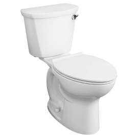 Cadet(R) PRO Two-Piece 1.28 gpf/4.8 Lpf Chair Height Elongated Right-Hand Trip Lever Toilet Less Seat, 215AA105.020