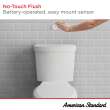 Cadet(R) Touchless Chair Height Elongated Toilet Less Seat, 215AA709.020