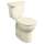 Cadet(R) PRO Two-Piece 1.28 gpf/4.8 Lpf Chair Height Round Front Toilet Less Seat, 215BA104.021