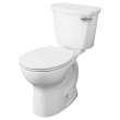 Cadet(R) PRO Two-Piece 1.28 gpf/4.8 Lpf Chair Height Round Front Right-Hand Trip Lever Toilet Less Seat, 215BA105.020