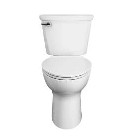 Cadet(R) PRO Two-Piece 1.6 gpf/6.0 Lpf Compact Chair Height Elongated Toilet Less Seat, 215FA004.020