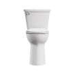 Cadet(R) PRO Two-Piece 1.28 gpf/4.8 Lpf Extra Tall Height Elongated Toilet Less Seat, 215TA104.020
