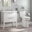 Cadet(R) PRO Two-Piece 1.28 gpf/4.8 Lpf Extra Tall Height Elongated Right-Hand Trip Lever Toilet Less Seat, 215TA105.020