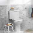 Triangle Cadet(R) PRO Two-Piece 1.28 gpf/4.8 Lpf Chair Height Elongated Toilet, 216AD104.020