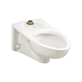 Afwall(R) Millennium(R) 1.1 - 1.6 gpf (4.2 - 6.0 Lpf) Top Spud Elongated Wall-Hung Bowl, 2257101.020