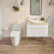 Studio(R) S Skirted Two-Piece 1.28 gpf/4.8 Lpf Chair Height Elongated Toilet With Seat, 226AA104.020