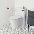Studio(R) S Concealed Trapway 1.28 gpf/4.8 Lpf Right-Hand Trip Lever Chair Height Elongated Toilet With Slow Close Seat, 226AA105.020